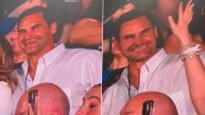 'Sexy Guy' Roger Federer Attends Coldplay Concert in Rome, Lead Singer Chris Martin Performs Special Song for Tennis Legend (Watch Video)