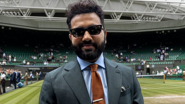 Rohit Sharma Attends Wimbledon 2024 Men's Singles Semi-Final Amidst Holidays in England, Picture Goes Viral