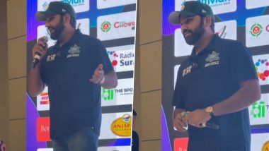 Rohit Sharma Makes Big Revelation About His Retirement Plans At An Event During His Holiday in Dallas, Video Goes Viral