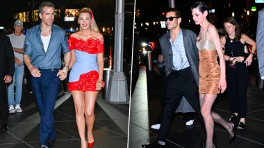 ‘Deadpool & Wolverine’: Ryan Reynolds–Blake Lively and Emma Corrin–Rami Malek Serve Stylish Couples Goals at the After-Party (View Pics)