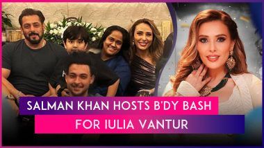 Salman Khan Celebrates Rumoured GF Iulia Vantur’s Birthday at His Home With Fam & Close Friends From the Industry