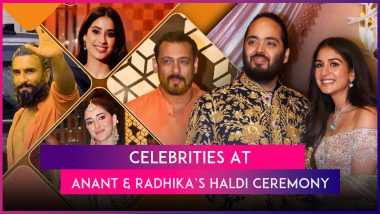 Anant-Radhika’s Haldi: Salman Khan, Janhvi Kapoor, Ranveer Singh & Others Grace the Event