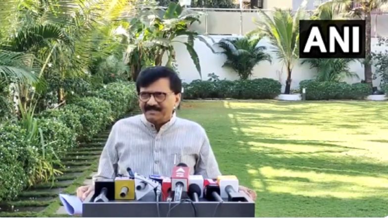 Sanjay Raut Sentenced to 15-Day Jail in Defamation Case Filed by BJP Leader Kirit Somaiya's Wife Medha Somaiya