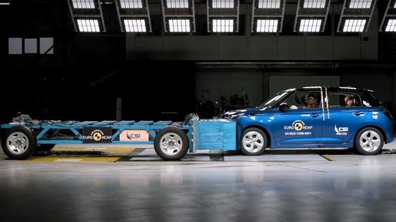 2024 Suzuki Swift Scores 3-Star Rating in Euro NCAP Crash Test; Watch Video