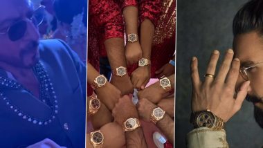 Shah Rukh Khan and Ranveer Singh Receive Luxury Watches Worth INR 2 Crore From Anant Ambani As Groomsmen Gifts