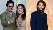 Video of Shah Rukh Khan and Mahesh Babu Sharing a Warm Hug at Anant Ambani&ndash;Radhika Merchant&rsquo;s Wedding Is Heartwarming &ndash; WATCH
