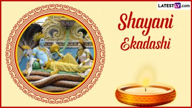 Shayani Ekadashi 2024 Wishes and WhatsApp Greetings: Share Ashadhi Ekadashi Messages, HD Images of Lord Vishnu and Wallpapers To Celebrate the Auspicious Day