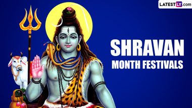 Sawan Month Festivals 2024 Full List: From Hariyali Teej to Raksha Bandhan, Check Dates of Auspicious Hindu Festivals Celebrated in Shravan Maas