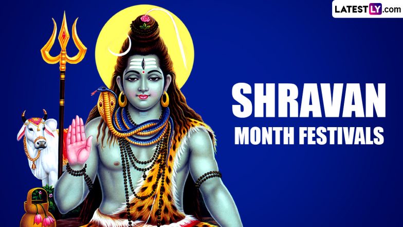 Sawan Month Festivals 2024 Full List: From Hariyali Teej to Raksha Bandhan, Check Dates of Auspicious Hindu Festivals Celebrated in Shravan Maas