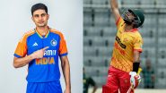 IND 22/4 in 5 Overs (Target 116) | India vs Zimbabwe Live Score Updates of 1st T20I 2024: Tendai Chatara Strikes Again, Rinku Singh Departs