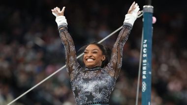 Paris Olympics 2024: Simone Biles Secures Silver Medal in Floor Exercise Competition, Finishes Fifth Spot in Balance Beam