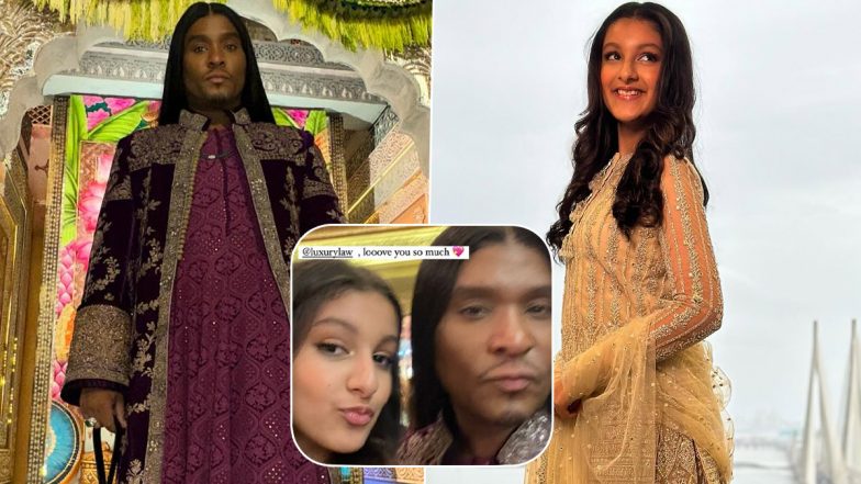 Mahesh Babu’s Daughter Sitara Ghattamaneni Clicks Selfie With Law Roach at Anant Ambani–Radhika Merchant’s Wedding, Shares Admiration for Top American Fashion Stylist