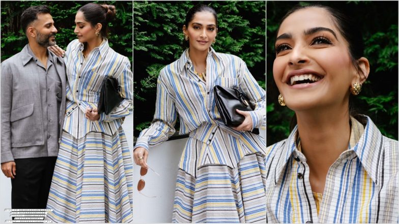 Sonam Kapoor at Wimbledon 2024 Photos and Video: Here’s What Bollywood Actress Wore For Her Grand Slam Date With Husband Anand Ahuja