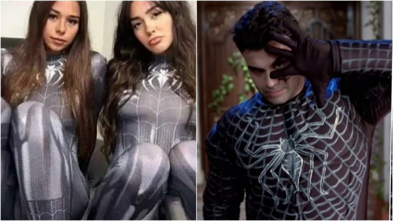 Sophie Rain Spiderman Video Tutorial Is Exciting, but It Cannot Beat Desi Ichadhari Makadi Swag! (Watch Viral Clip)