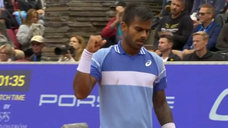 Sumit Nagal Advances to Second Round of Nordea Open With 6–4, 6–3 Win Over Elias Ymer, To Face Argentina’s Mariano Navone Next