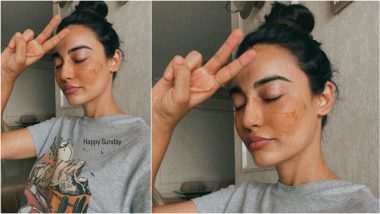 'Happy Sunday' Surbhi Jyoti Puts Face Mask On, Shares Beauty Reset Regime in Fun IG Story Pic
