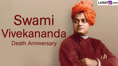 Swami Vivekananda Death Anniversary 2024: PM Narendra Modi Pays Homage to Indian Monk and Philosopher’s Punyatithi, Says ‘His Teachings Give Strength to Millions’