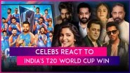 From Varun Dhawan to Salman Khan, Celebs React to Team India&rsquo;s T20 Triumph