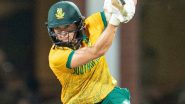 IND-W vs SA-W 2nd T20I 2024: Tazmin Brits, Anneke Bosch and Annerie Dercksen Help South Africa Score 177/6; Deepti Sharma, Pooja Vastrakar Scalp Two Wickets Each for India