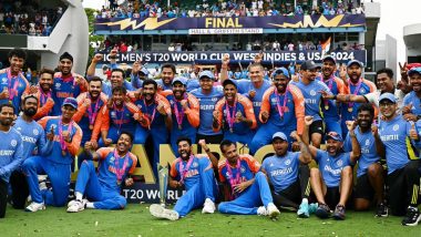 Rohit Sharma-Led Team India Reach Prime Minister Narendra Modi’s Residence After ICC T20 World Cup 2024 Triumph