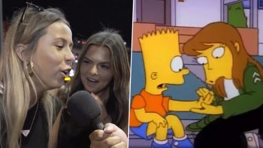Did The Simpsons Predict Hawk Tuah Girl? This 1992 Episode From the Show Resurfaces Online For Eerie Similarity With Hailey Welch's Viral Catchphrase (Watch Video)