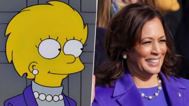 Simpsons Prediction on Kamala Harris' US Presidential Victory? X Users Find Similarities Between Lisa Simpson’s Outfit As First Female President of US in ‘Bart to the Future’ Episode and Kamala Harris’s Inauguration Outfit, Posts Go Viral