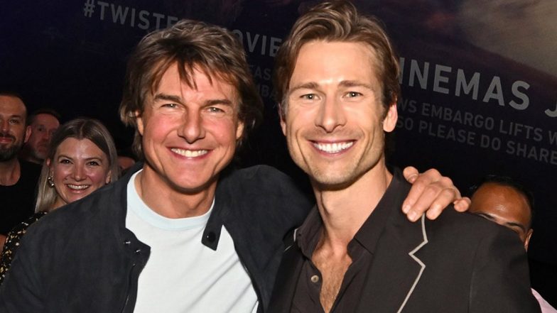 Tom Cruise Makes a Dashing Appearance at London Premiere of ‘Twisters’, Shares Photo Posing With Glen Powell