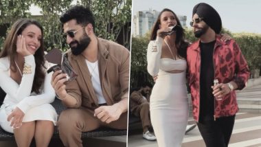 'Multiverse of Kalesh' Tripti Dimri, Vicky Kaushal and Ammy Virk Nail TikTok Cringe Video on 'I am Rider' Song For 'Bad Newz' Promotions (Watch)