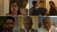 &lsquo;Ulajh&rsquo; Trailer: Janhvi Kapoor Stars as Young Diplomat in a Gripping Spy Thriller Co-Starring Gulshan Devaiah and Roshan Mathew (Watch Video)
