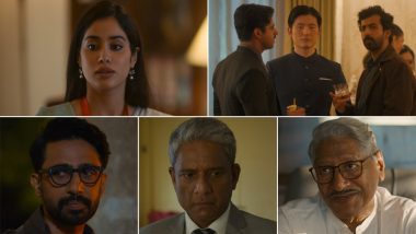 ‘Ulajh’ Trailer: Janhvi Kapoor Stars as Young Diplomat in a Gripping Spy Thriller Co-Starring Gulshan Devaiah and Roshan Mathew (Watch Video)