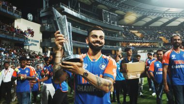 Virat Kohli Thanks Mumbai Police and Commissioner for ‘Phenomenal’ Job During T20 World Cup 2024 Victory Parade (See Post)