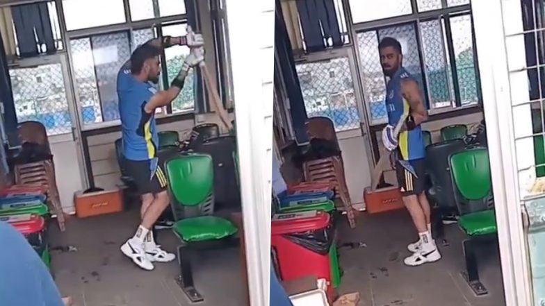 Viral Video Claims Fan Called Virat Kohli 'Chokli' During Training Session Ahead of IND vs SL ODI Series 2024