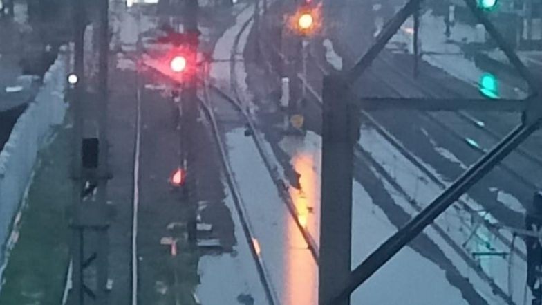 Mumbai Local Train Update on July 08: Check Running Status of Local Trains on Central, Harbour and Western Lines Amid Heavy Rainfall