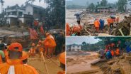 Wayanad Landslide Death Toll Update: 123 People Die in Massive Landslides Triggered by Rains, Heavy Equipment, Rescue Dog Teams Airlifted; ICG Mobilises Relief Teams