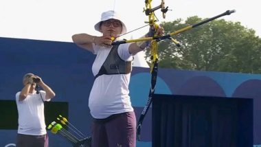 After Nada Hafez, Six and A Half Months Pregnant Archer Yaylagul Ramazanova Competes at Paris Olympics 2024; Azerbaijani Athlete Beats China’s An Qixuan, Loses to Germany’s Michelle Kroppen