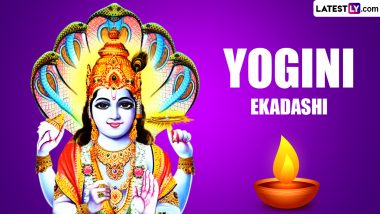 Yogini Ekadashi 2024 Wishes: Share Happy Yogini Ekadashi Greetings, Lord Vishnu HD Images, WhatsApp Messages and Wallpapers To Celebrate the Ekadashi Vrat