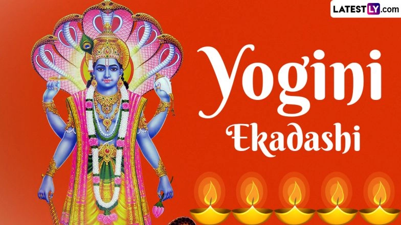 Yogini Ekadashi 2024 Date, Time and Shubh Muhurat: Know Yogini Ekadashi Vrat Tithi, Puja Vidhi and Significance of the Auspicious Day Dedicated to Lord Vishnu