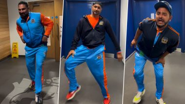 Yuvraj Singh, Harbhajan Singh and Other India Champions Cricketers Perform Hilarious Rendition of ‘Tauba Tauba’ Song From Vicky Kaushal’s ‘Bad Newz’ After WCL 2024 Title Win (Watch Video)