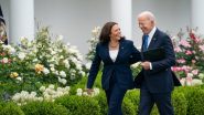 Joe Biden Endorses Kamala Harris As Democratic Party's Presidential Nominee After Dropping Out of US Presidential Race