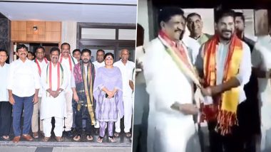 Telangana: Setback for K Chandrasekhar Rao-Led BRS As Six MLCs Join Congress in Presence of CM Revanth Reddy