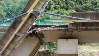 China Bridge Collapse: 12 Dead, Over 60 Missing As Chinese Bridge Collapses Amid Floods (Watch Videos)