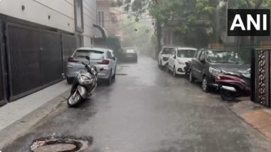 Delhi Rains: Light Showers Bring Relief From Humid Weather (Watch Videos)