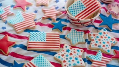 Red, White and Blue Recipes for 4th of July 2024: From Delicious Cookies to Patriotic-Themed Cake, Try These Easy Fourth of July Recipes at Home (Watch Videos)