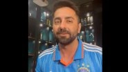 Ayushmann Khurrana Pens Heartfelt Shayari for Team India&rsquo;s T20 World Cup Heroes; Actor Says &lsquo;Aur Ye Final Me Dikha Diya Legend Ne Apna Virat Roop&rsquo; (Watch Video)