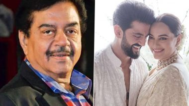 Shatrughan Sinha Praises Daughter Sonakshi Sinha and Zaheer Iqbal As ‘Made for Each Other’ Couple