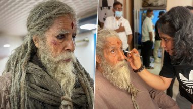 Amitabh Bachchan’s Stunning ‘Kalki 2898 AD’ Transformation Shared by Make-Up Artists (View Pics)