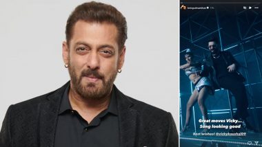 ‘Bad Newz’ Song ‘Tauba Tauba’: Salman Khan Lauds Vicky Kaushal’s Dance Performance, Says ‘Great Moves’