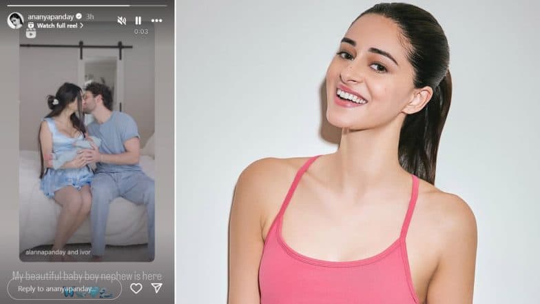 Ananya Panday Celebrates New Role as Maasi After Cousin Alanna Panday's Baby Boy Arrival