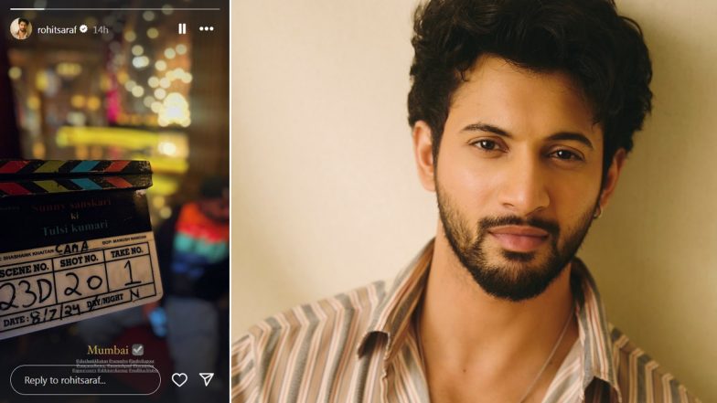 Rohit Saraf Reveals First Look at ‘Sunny Sanskari Ki Tulsi Kumari’ Filming in Mumbai