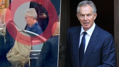 Anant Ambani-Radhika Merchant Wedding: Former UK Prime Minister Tony Blair Arrives in Mumbai to Attend the Grand Celebration (Watch Video)